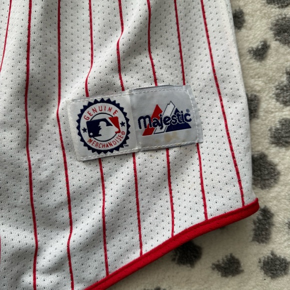 Men’s St Louis Cardinals Majestic Reversible Jersey - Size LG - Picture 15 of 16